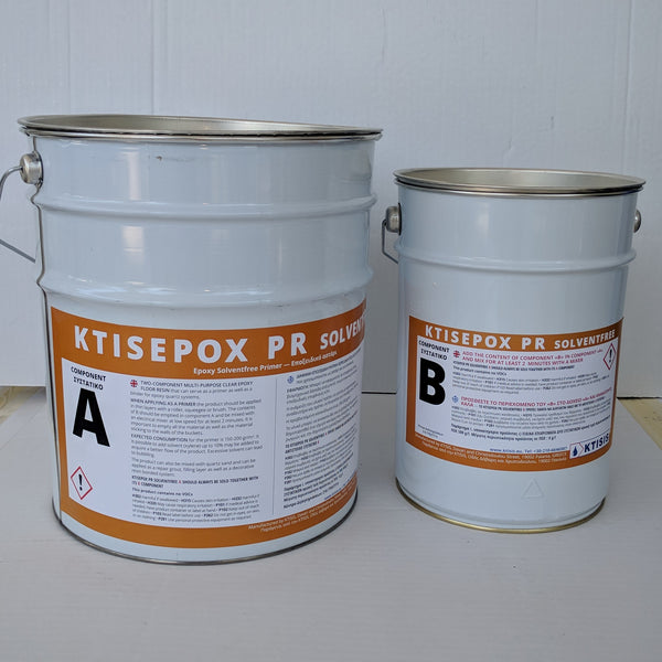 Εποξειδική Διάφανη Ρητινη (μέλι) Ktisepox PR Solventfree